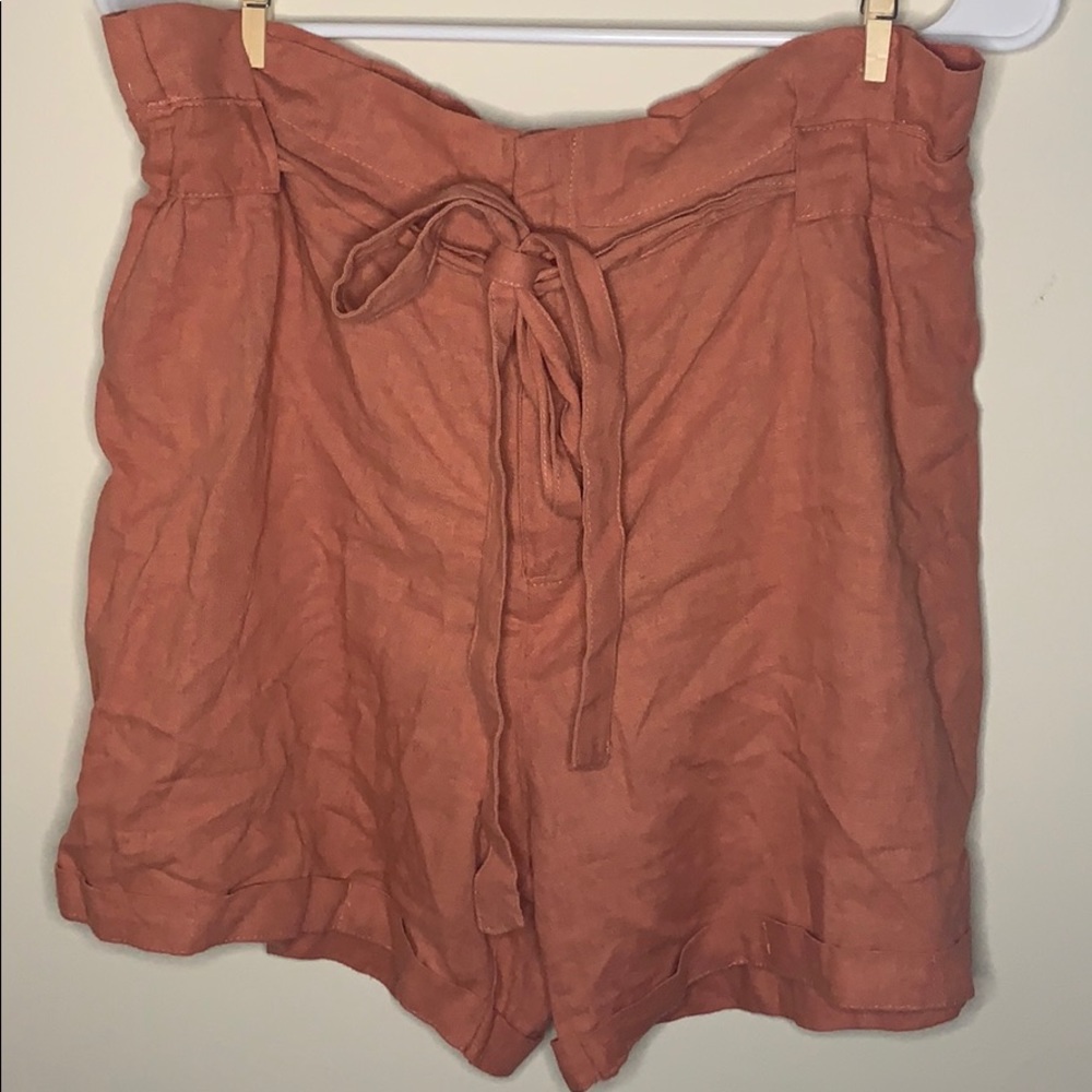 High waisted shorts